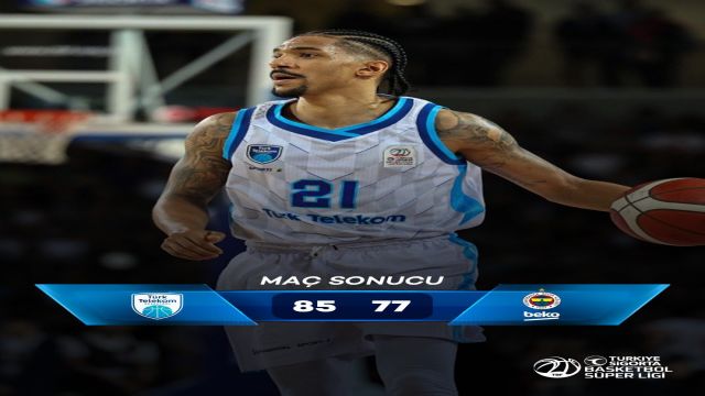 Türk Telekom Basketbol Süper Ligi Play-Off'unda Seriyi Eşitledi: Şampiyonluk Mücadelesinde Son Durum!